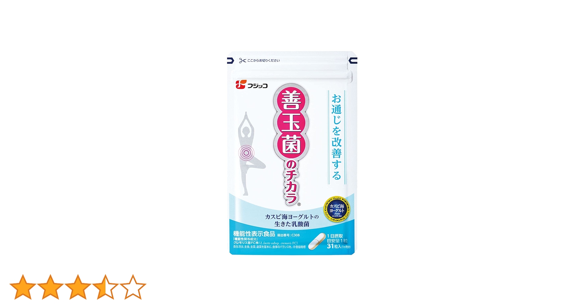 Amazon | フジッコ 善玉菌のチカラ（31粒入り）(1セット